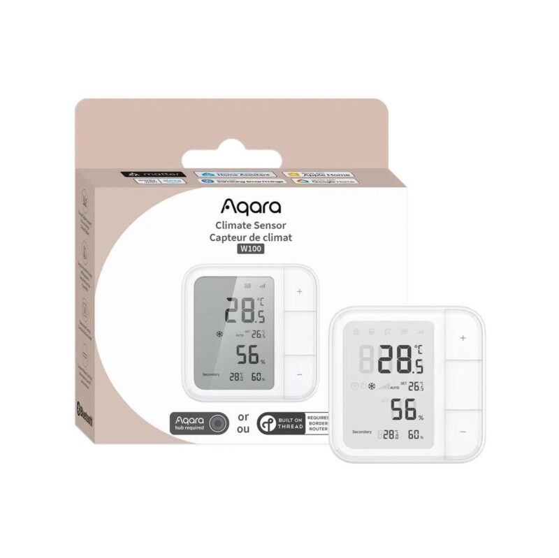 aqara_climate_sensor_w100__czujnik_klimatu__threadzigbee_39224742bff80 Aqara Climate Sensor W100 | Czujnik klimatu | Thread/Zigbee