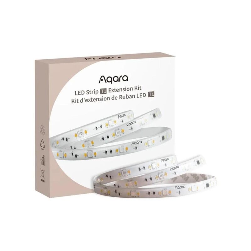 aqara_led_strip_t1_extension_1m_przeduacz_led_rlsek01d_8ef0530134698 Pasek LED przedłużenie 1m RLSE-K01D Aqara