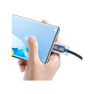 KABEL USB-A / USB-C Baseus Crystal CAJY000401 120cm 100W 6A QC 3.0 W OPLOCIE PREMIUM