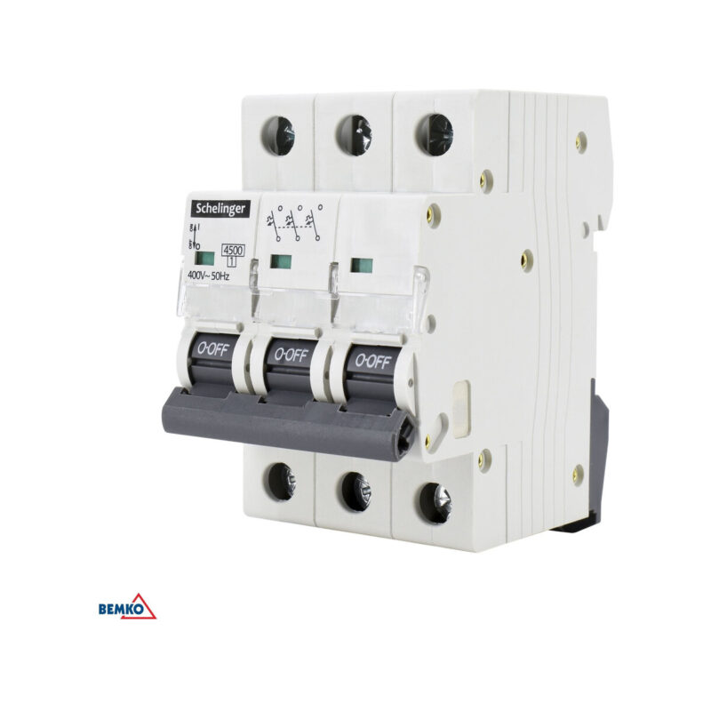 Wyłącznik nadprądowy 6KA 1P B 02A VDE SCHELINGER