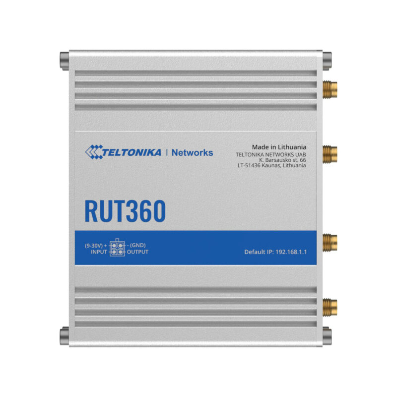 Teltonika RUT360 router przemysłowy 4G / LTE (RUT360000000)