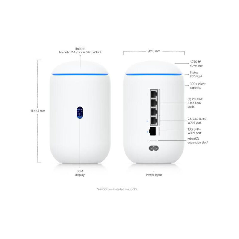 UBIQUITI DREAM ROUTER 7 (UDR7)