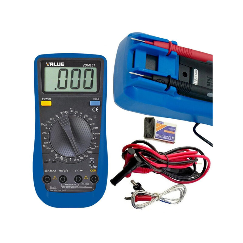 MULTIMETR CYFROWY VALUE VDM-151