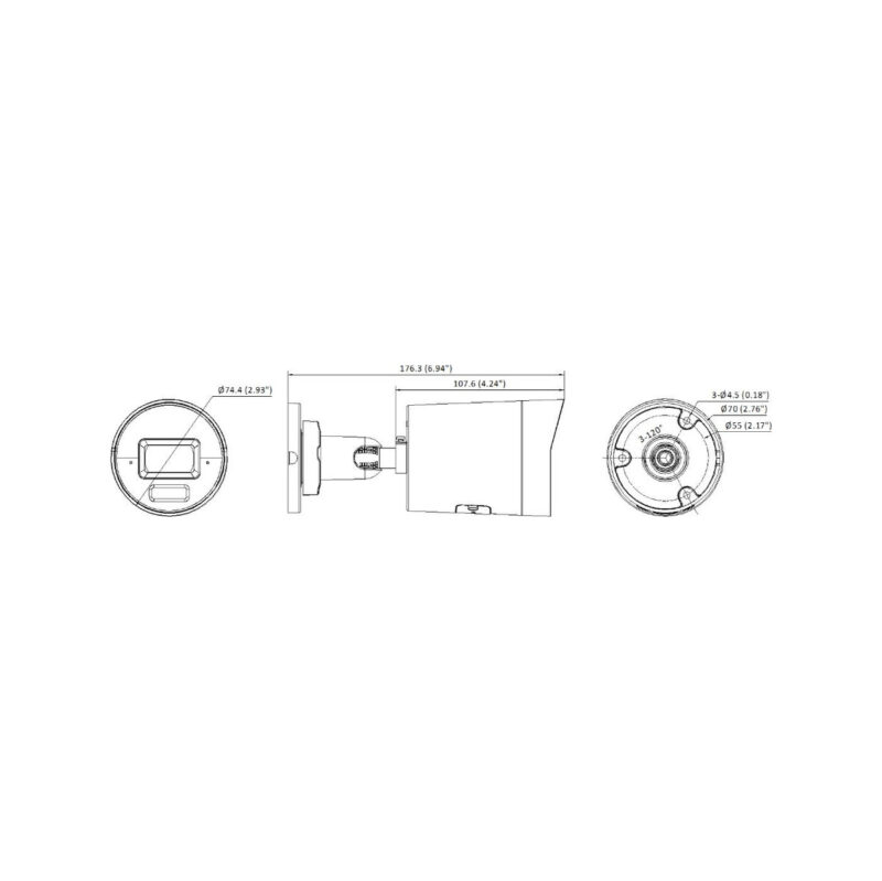 Kamera IP HikVision DS-2CD2083G2-LI2U(2.8mm)