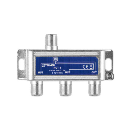 Rozgałęźnik TELMOR RCT-3B Splitter 3X 1.2G