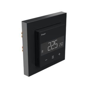 Termostat Heatit WiFi6 Black Matt Wi-Fi Thermostat 3600W 16A