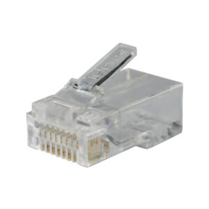 Złącze RJ45 męskie pass through UTP Kat 6 ref. 209906