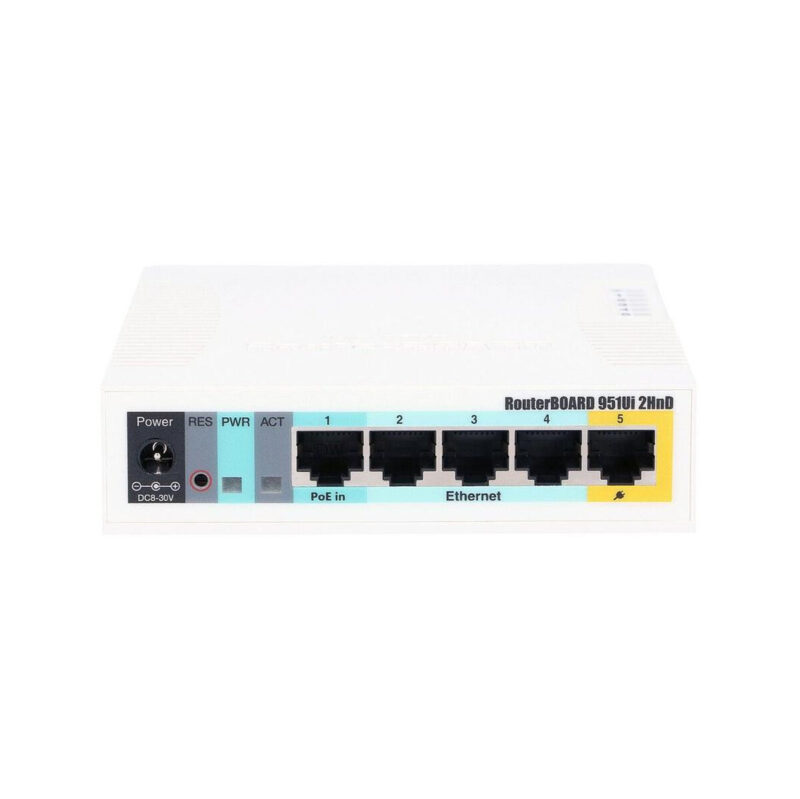 MIKROTIK ROUTERBOARD RB951Ui-2HnD