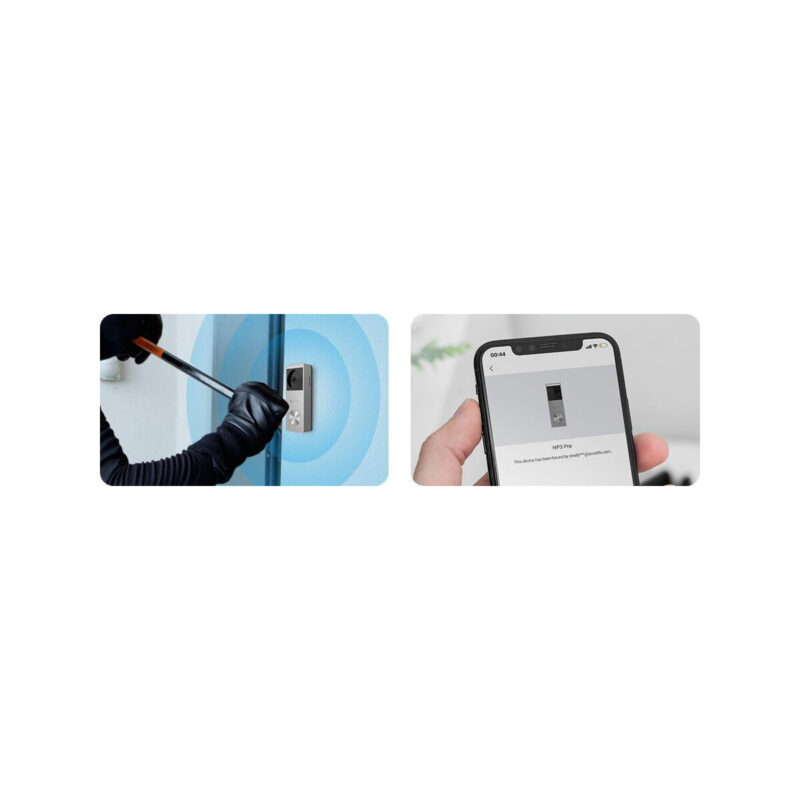 Dzwonek wideo Ezviz HP3 Pro 3MPx z panelem solarnym