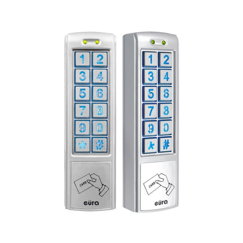 ZAMEK SZYFROWY ''EURA'' AC-30C7 (2 wyjścia, natynk, karta zbliżeniowa)