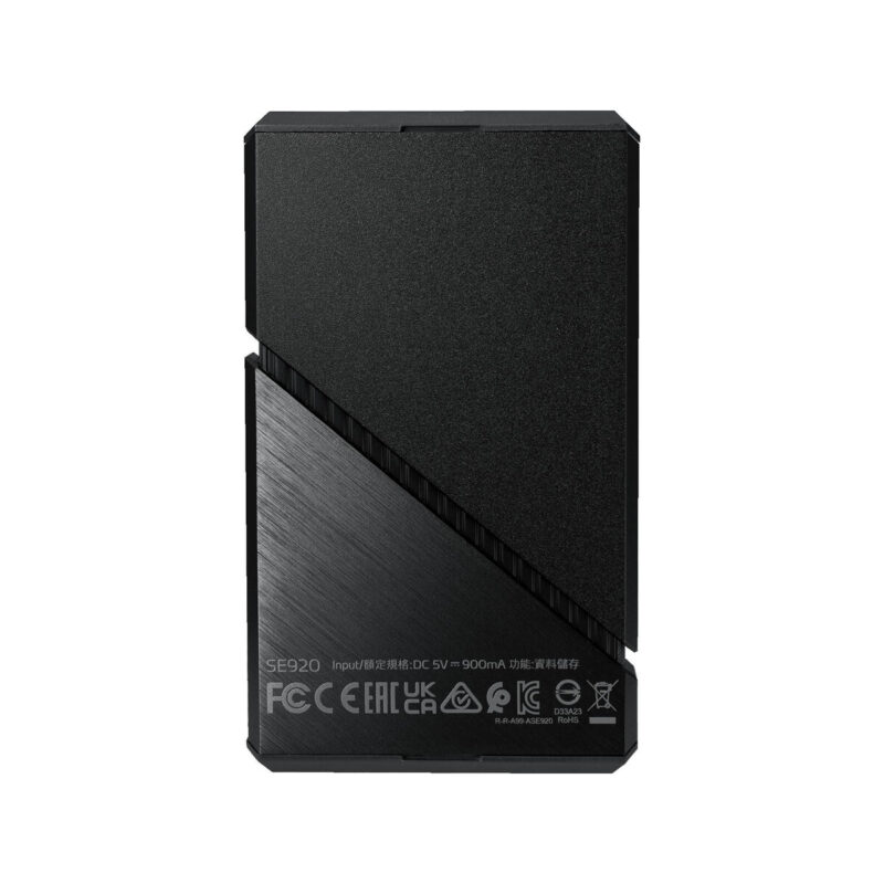 Dysk SSD Adata SE920 2TB USB4C 3800/3700 MB/s czarny