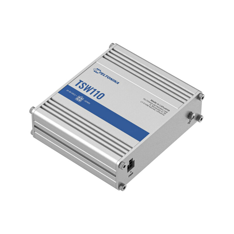 Teltonika TSW110 switch przemysłowy 5xGE (TSW110000000)