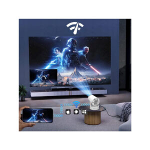 Mini Projektor Android Wifi Rzutnik Full HD Bluetooth z Baterią Zenwire K400