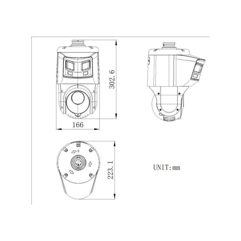 Kamera IP Hikvision DS-2SE4C225MWG-E/26(F0)
