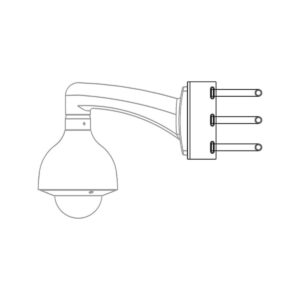 Uchwyt adapter słupowy MT-P150V2