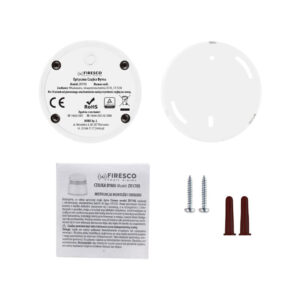 Zestaw czujników FIRESCO czujnik czadu+czujnik dymu