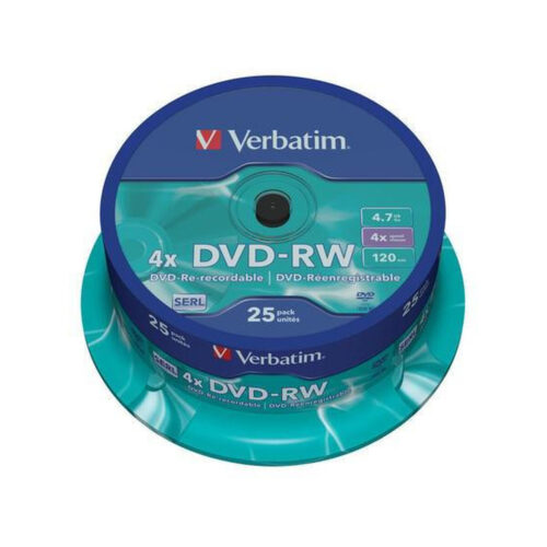 b408ae9cc939b90e7b15f98bd696a47a_original Płyty DVD-RW Verbatim SERL spindle (25szt.)