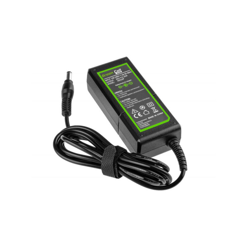 ZASILACZ ŁADOWARKA DO LAPTOPA LENOVO Green Cell PRO AD33P 20V 3,25A 65W 5,5mm/2,5mm