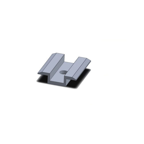 Klema środkowa L50 srebrna CORAB XPF_KL014