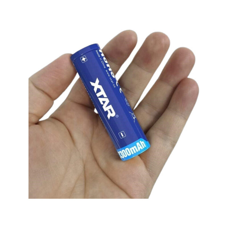 Akumulator 18650 Li-Ion 3,6V Xtar 3300mAh (1 szt.) z zabezpieczeniem
