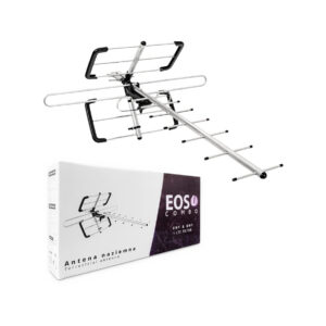 Antena DVB-T/T2 Spacetronik EOS L Combo Black (pasywna)