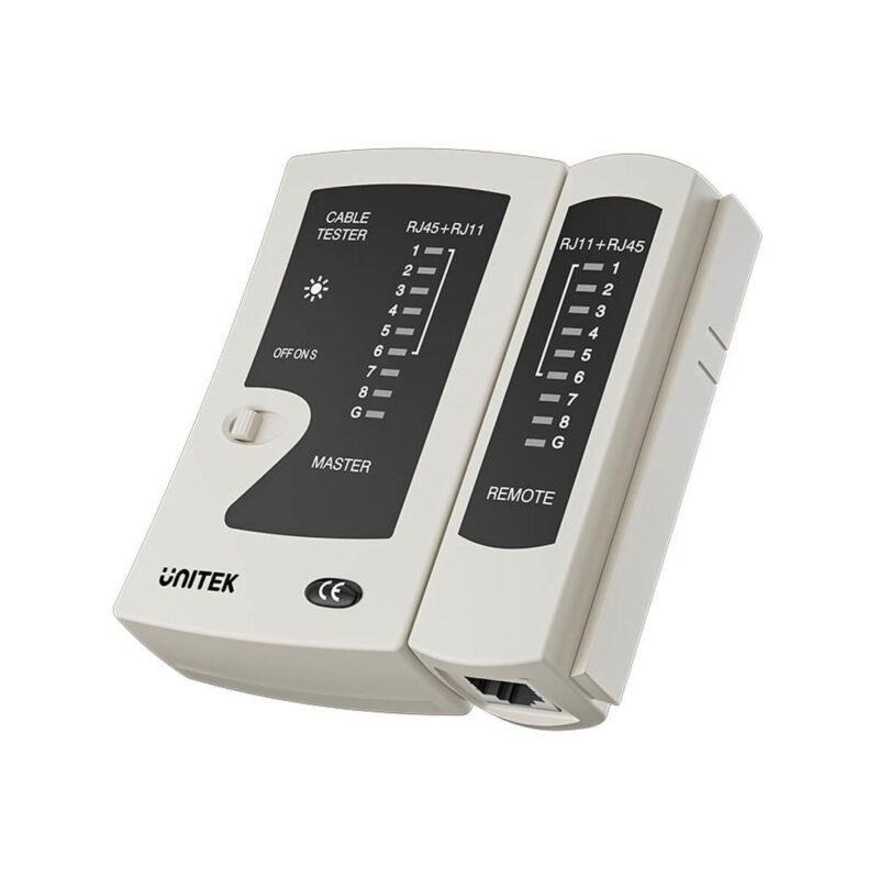 Unitek Tester kabli sieciowych RJ45/RJ11