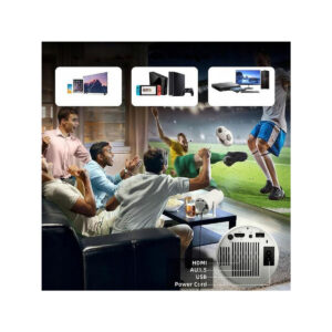 Przenośny Projektor Zenwire R1 Full HD Android Wifi Bluetooth Obrotowy