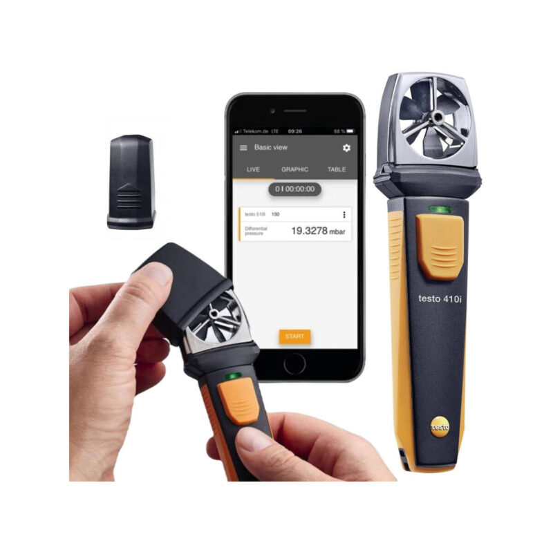 Anemometr wiatraczkowy Testo 410i SmartSonda