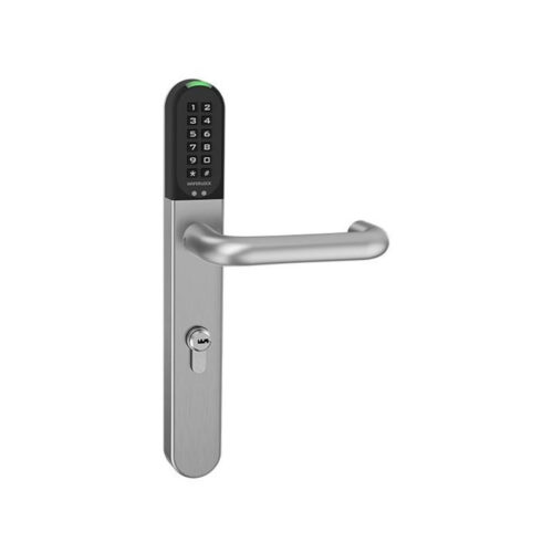 Klamka elektroniczna WFE L701 z klawiaturą 72mm INOX