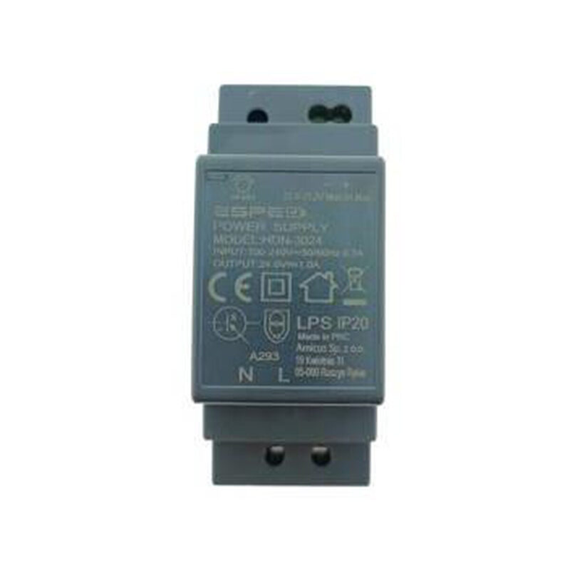 ZASILACZ IMPULSOWY NA SZYNĘ DIN ESPE HDN-3024 24V/30W/1A