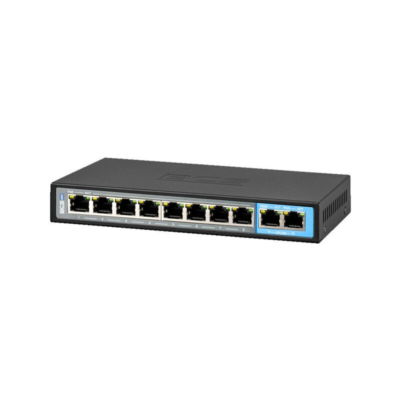 Switch PoE BCS BASIC BCS-B-SP08G02G