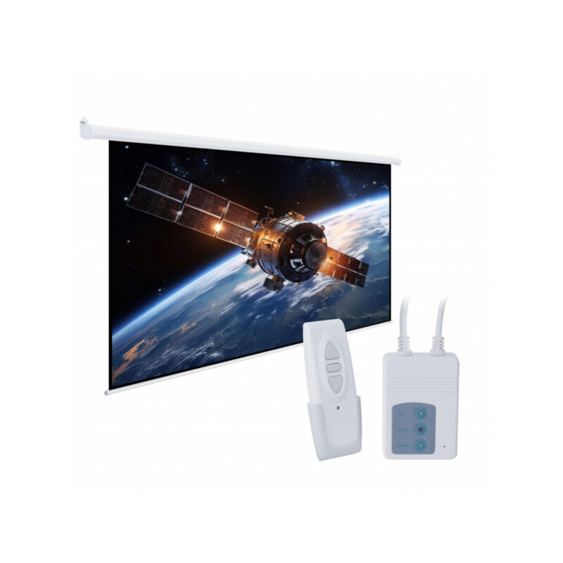 EKRAN ELEKTRYCZNY 92" 114x203cm z pilotem EA-92 16:9 ART