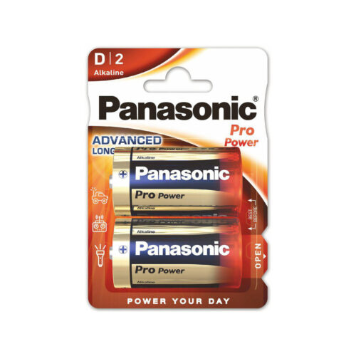 Bateria D / LR20 PANASONIC PRO POWER (blister 2 szt.)