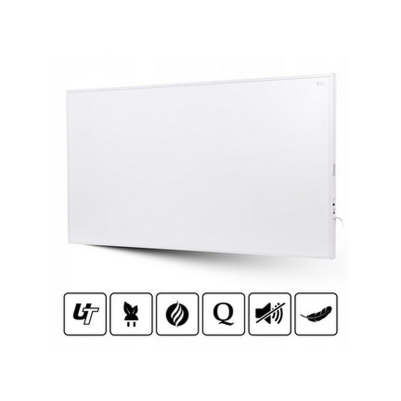 Panel grzewczy IR CRONOS Carbon P800 White