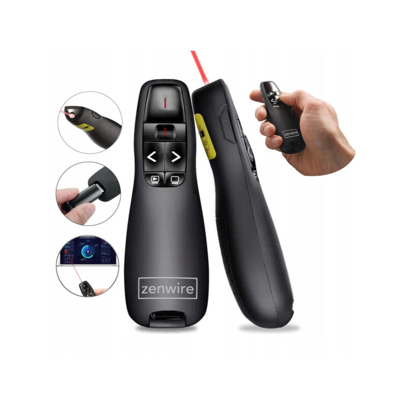 Wskaźnik laserowy USB do prezentacji Zenwire S15