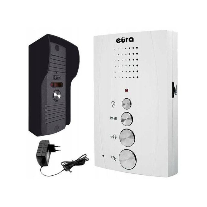 b677e41e3d7b05d5f36e823da57cc1ae_original DOMOFON EURA ADP-11A3 ''INVITO'' b/słuchawkowy biały