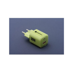 b6d4187cf36251645f5d225cea72b64e_original ŁADOWARKA SIECIOWA Forcell F-Energy GaN III VT-41 33 W 1x USB-C 1x USB-A PD 3.0 QC 4.0 ZIELONA
