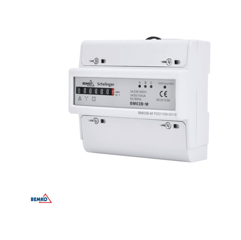 Wskaźnik energii 3 fazowy 20 (100)A