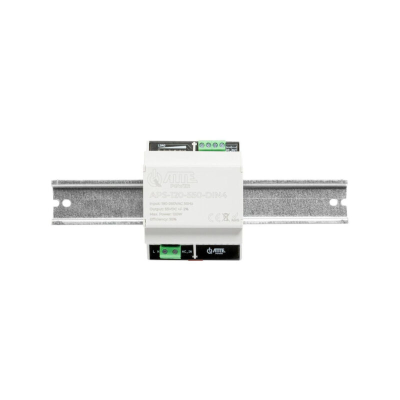Zasilacz impulsowy 55V 120W w obudowie DIN4 ATTE APS-120-550-DIN4