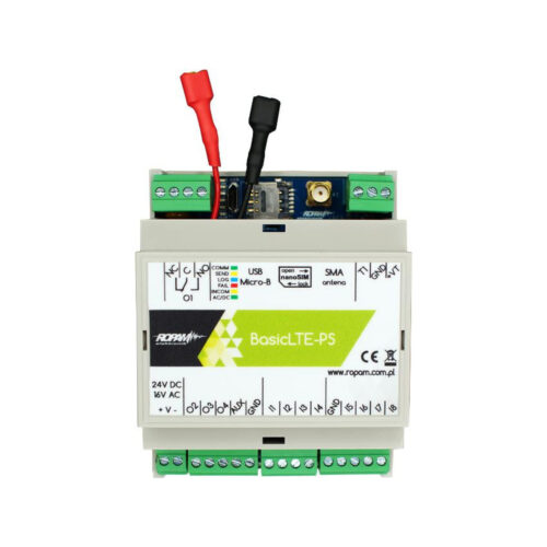 ROPAM Basic4G-PS-D4M  moduł powiadomienia i sterowania LTE (2G/4G)
