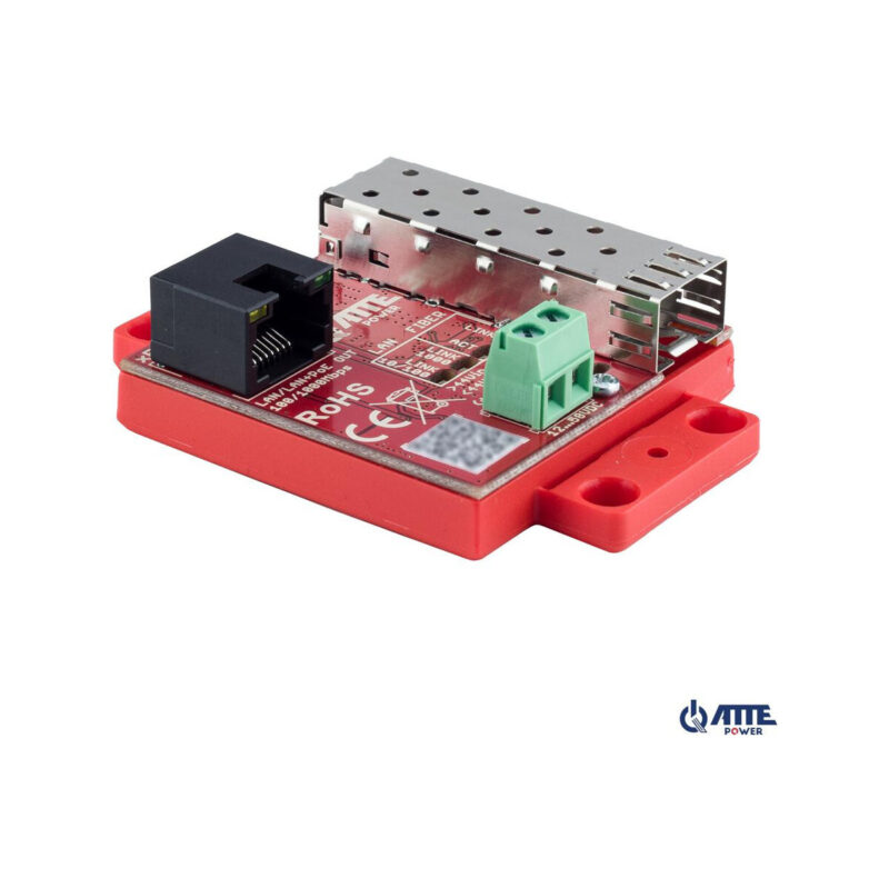 Gigabitowy media konwerter Ethernet ATTE xFIBER‑2‑70 (PoE OUT)