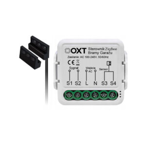 Moduł OXT z sensorem do silnika bramy garażu ZigBee TUYA
