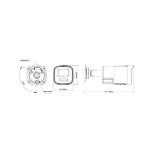 Kamera IP Hikvision DS-2CD1T67G3-LIU(2.8mm)