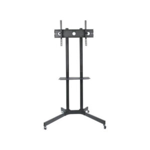 STOLIK/WÓZEK NA KÓŁKACH+UCHWYT DO TV 30-65" 60KG S-08A ART