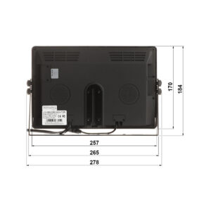 REJESTRATOR MOBILNY Z MONITOREM ATE-NTFT10-T3 4 KANAŁY 10 " AUTONE