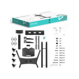 Mobilny stojak do TV 40"-70" do 45 kg ONKRON TS1551 Czarny