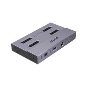 Unitek USB4 4-kieszeniowa stacja dokująca/ klonująca M.2 SSD
