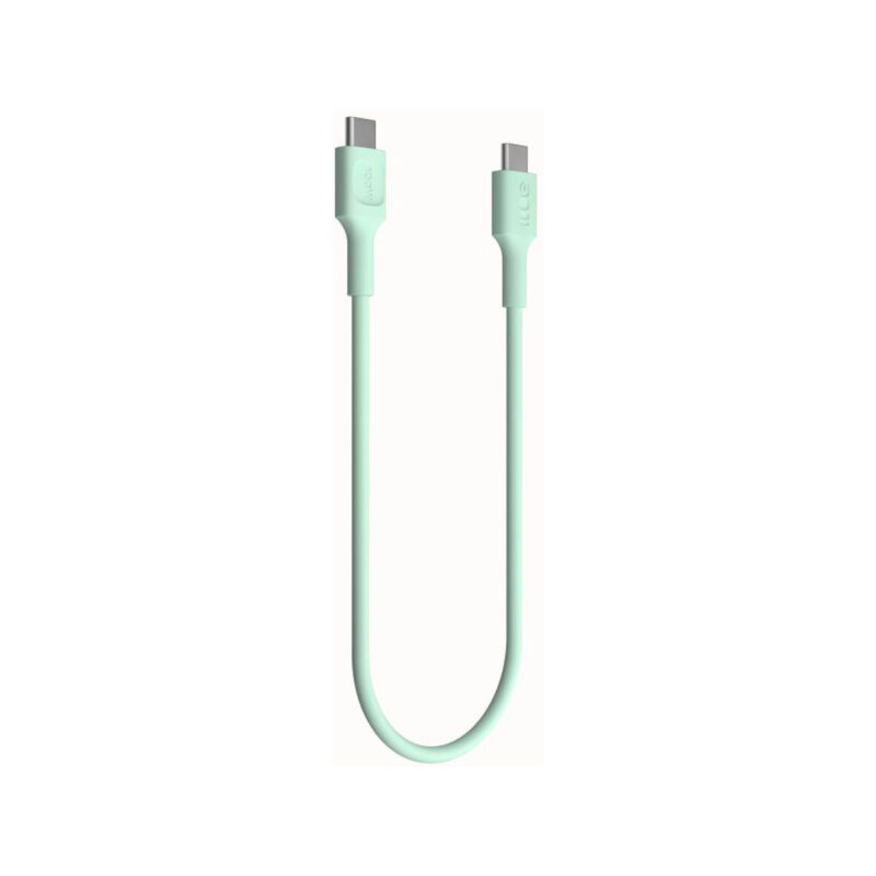 KABEL USB-C / USB-C Greencell PowerFlex 120cm PD 100W zielony silikonowy