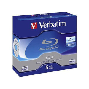 Płyty Blu-Ray Verbatim BD-R SL 25GB Cake (5szt.)