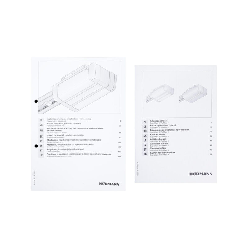 Napęd/siłownik Hormann ProMatic E4 868MHz BiSecure
